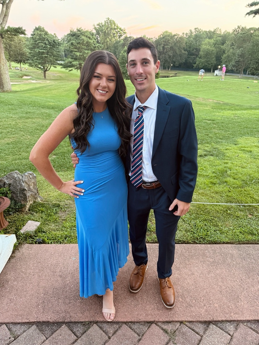 Steve Madden Bright Blue Sleeveless Maxi Dress
